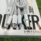 3 In 1 Super Fast Charging Cable, Type C ,Micro And iPhone Lightning (All in One)