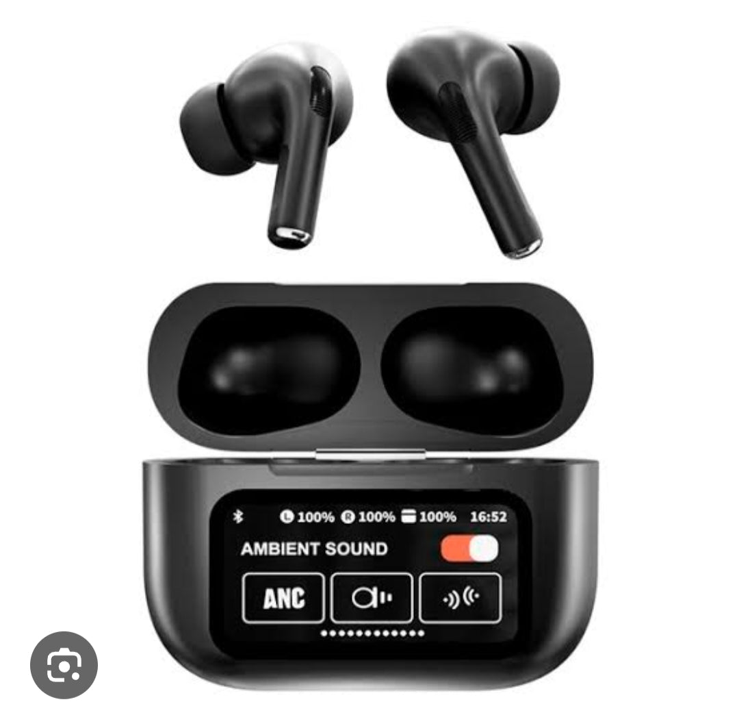 A9 Pro High Quality Sound, Wireless Air Pods With Smart Touch Screen Control
