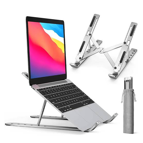 Laptop Stand (100% original aluminum Made in China) , Foldable Laptop stand, Portable