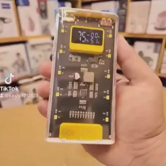 20000mAh Power Bank PD 66W Fast Charging – USB-C & USB-A Portable Charger with Digital Display for iPhone, Samsung & Android