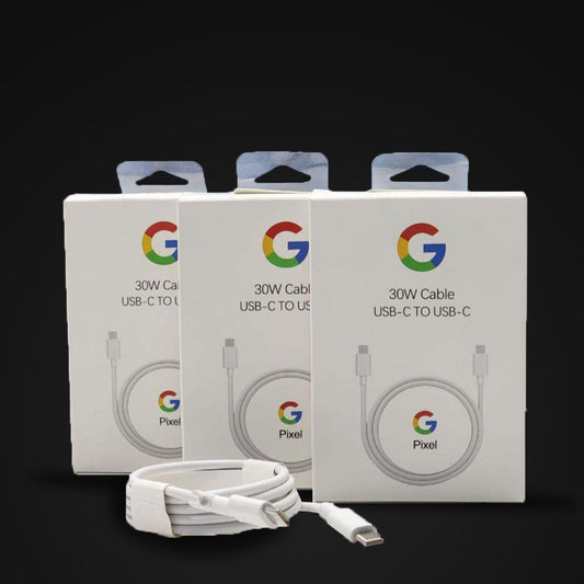 Google Pixel 30W USB-C to USB-C Fast Charging Cable | Original Type-C Power Cable