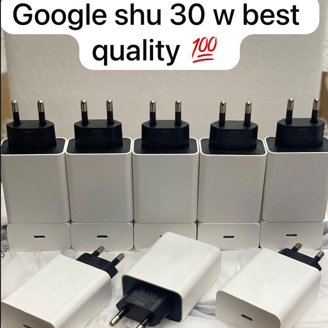 Google 30W USB-C Fast Charger Power Adapter – PD Rapid Charging for Google Pixel, Android Smartphones, Tablets & USB-C Devices