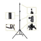 7ft Photography Light Stand with 26cm Ring Light | Studio Lighting Kit