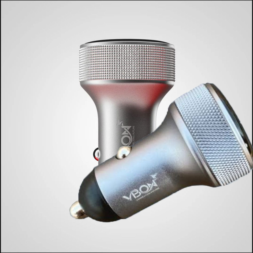 Universal Car Charger PD & QC Fast Charging – 12V–24V USB-C & USB-A Car Adapter for iPhone, Samsung & Android